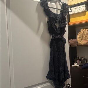 Elegant Black Lace Dress